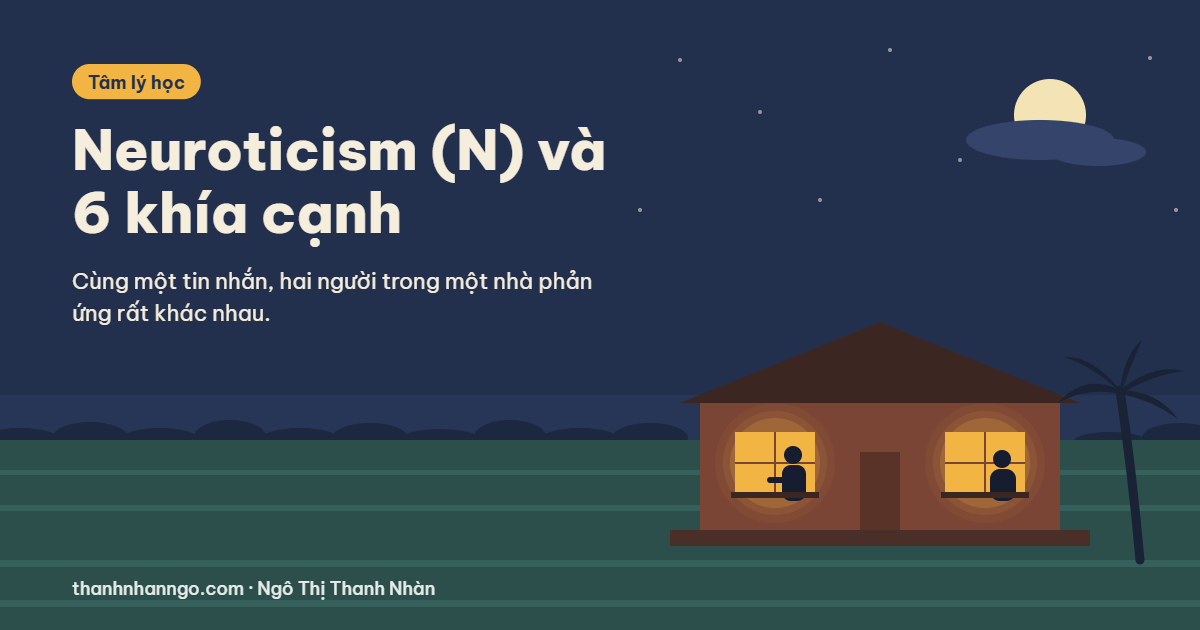 Neuroticism (N) và 6 khía cạnh